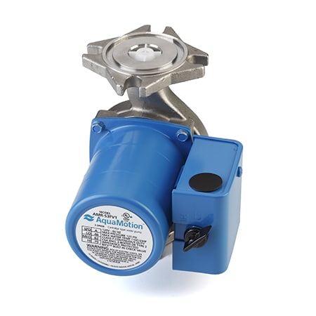 Aquamotion Stainless Circulator Potable Water, Amr, 3 Speed W/ 4 Bolt Flange AMR-S3FV1